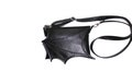 Black bat wing bag, small crossbody bag, black purse, vegan bag, goth bag, fantasy bat, vegan, Faux leather bag, everyday purse, dark purse product logo