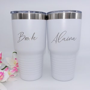 30 Oz Tumbler, 30 ounce tumbler, Personalized Tumbler, Travel Mug, Custom Cup, Stainless Steel Tumbler, Engraved Tumbler, Dishwasher Safe