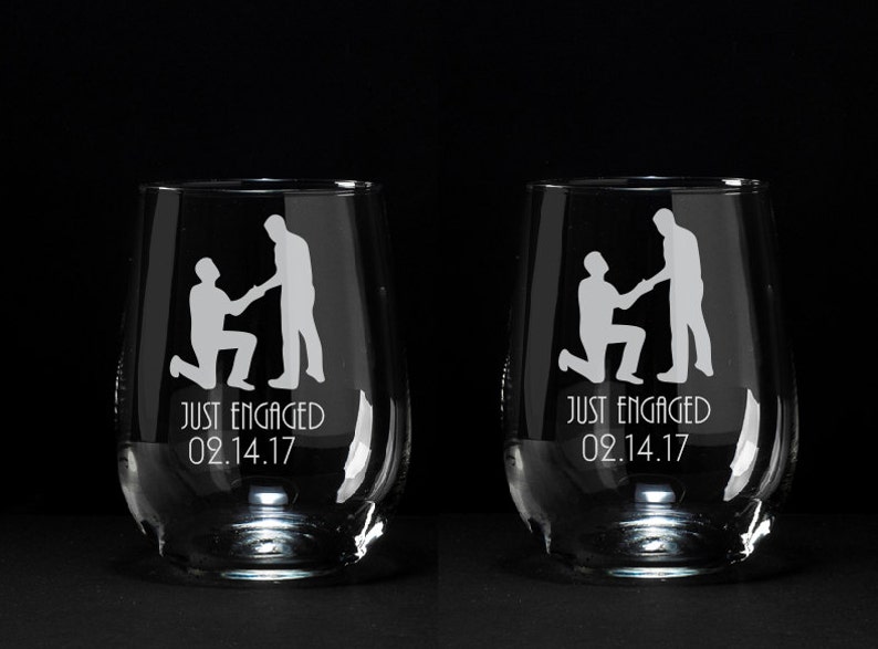 Gay Engagement Gift Just Engaged Gay Wedding Gift Gay Etsy