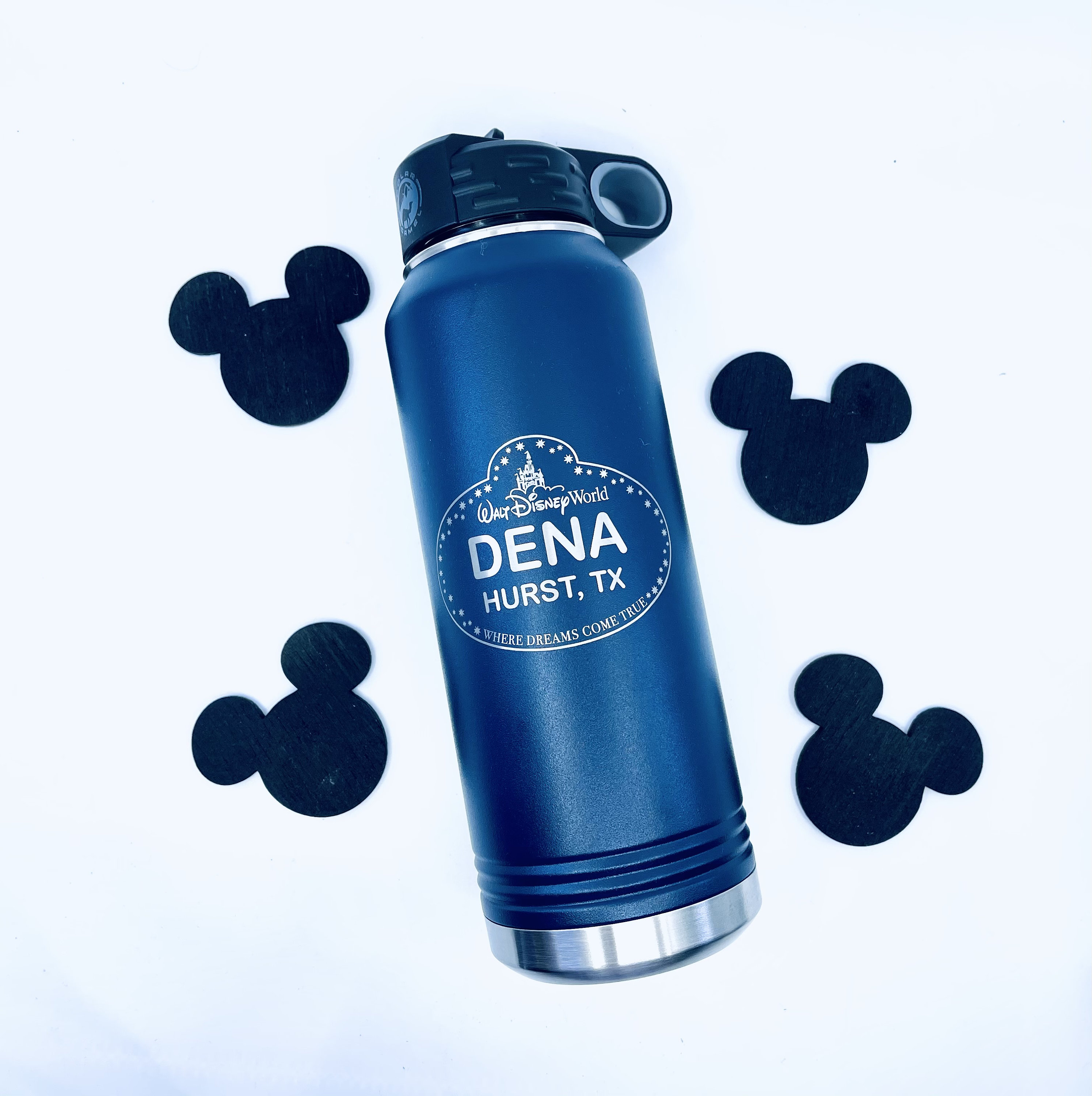 海外ディズニー限定】 ブルーイ×ミッキーステンレスボトル 水筒 WDW