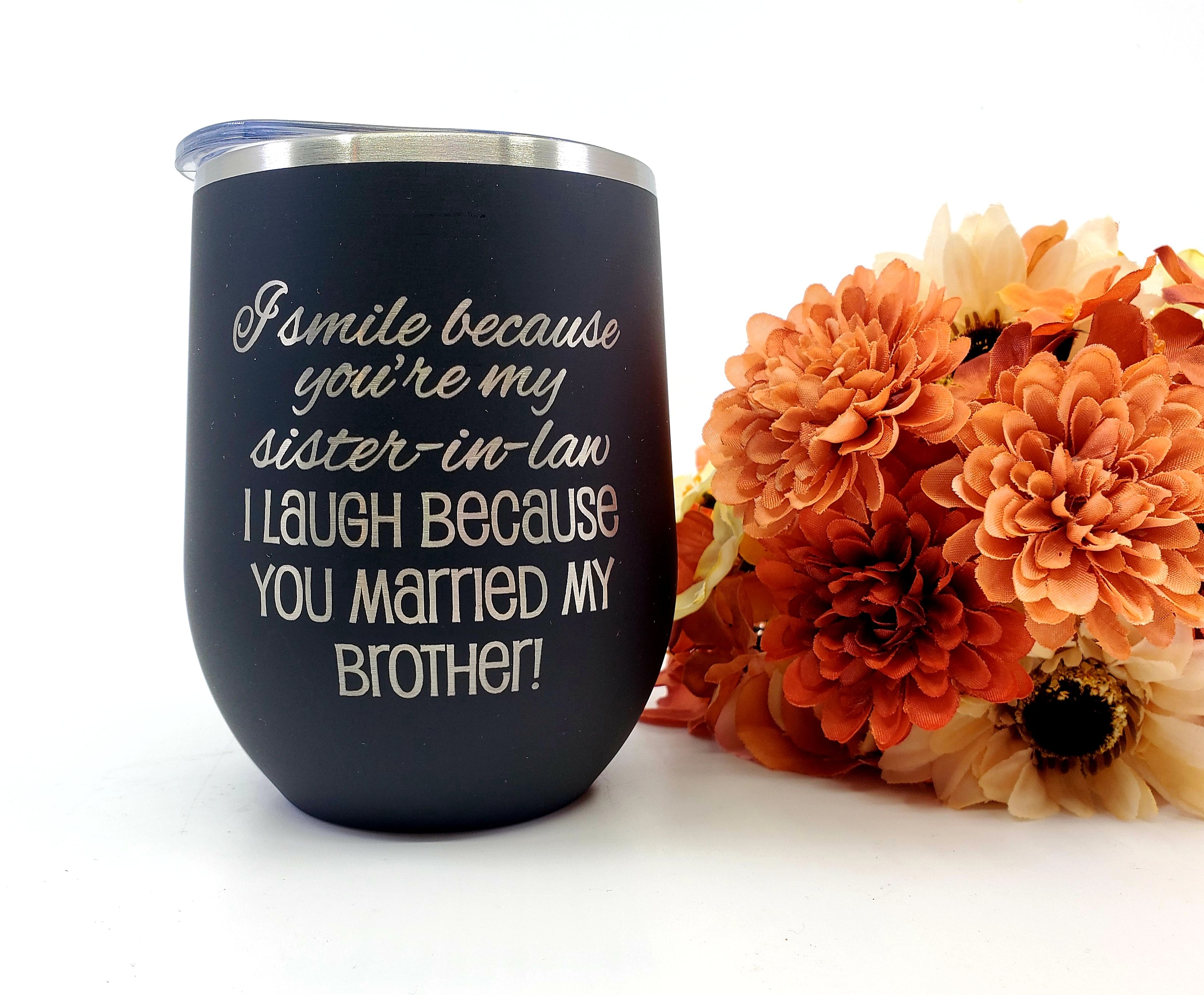 Sister In Law Gift Gift for In Law New Sister In Law Wine Etsy