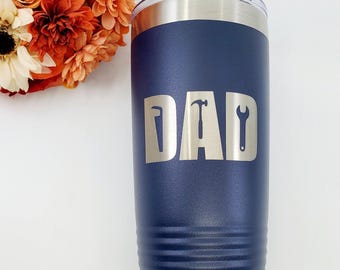 Dad Tumbler: Stainless Steel Insulated Coffee Travel Mug