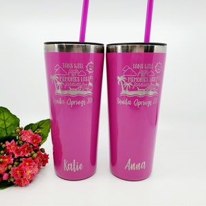 Beach Tumblers, Girls Weekend Tumblers, Personalized Tumblers, Bachelorette Party, Dishwasher Safe Tumblers, Coffee Tumbler