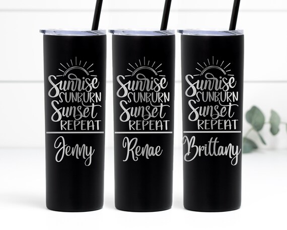 Insulated Tumbler Skinny - Personalize with School Name - South