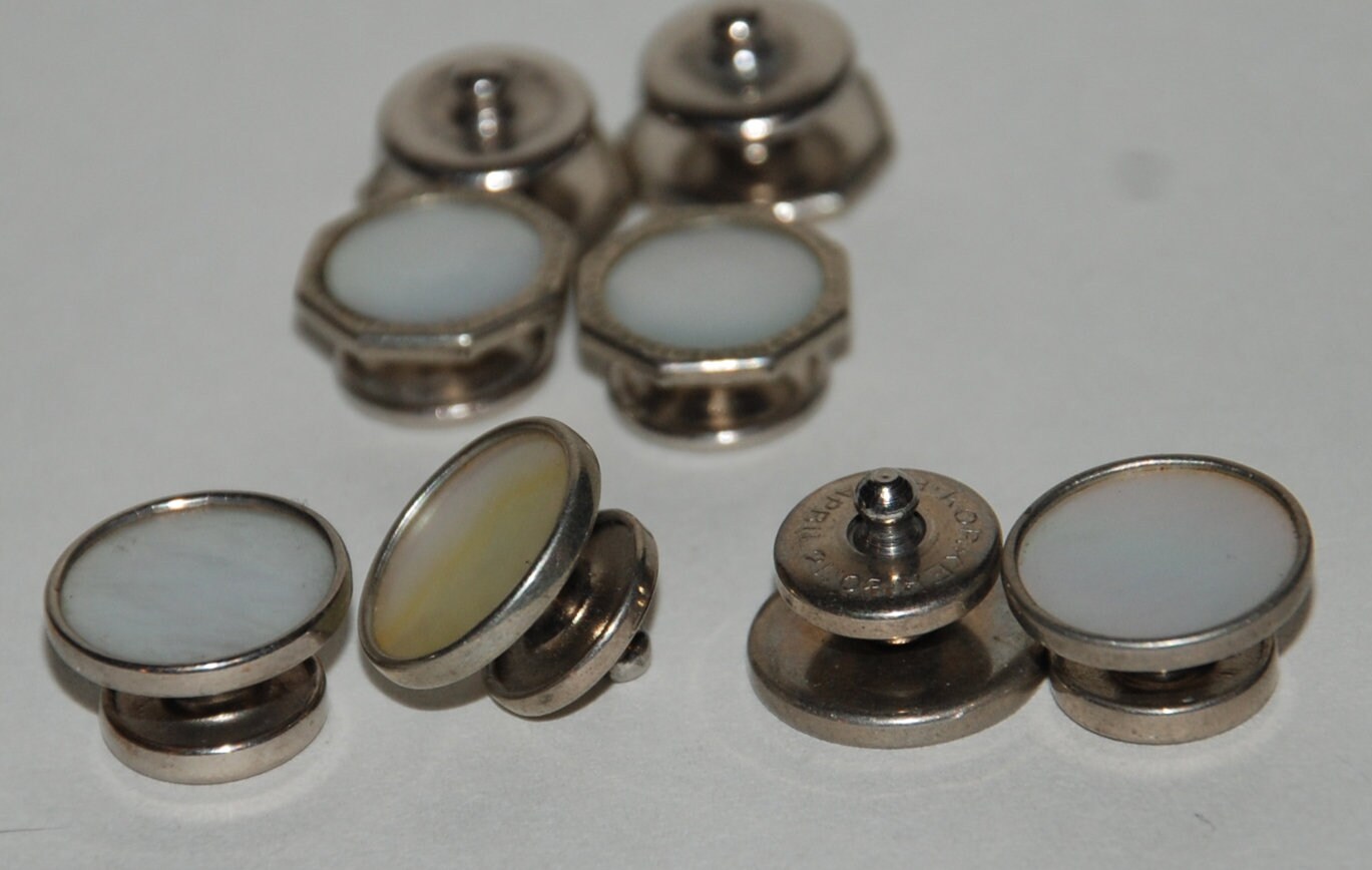 20 Sets 12mm Pearl Snaps Fasteners Pearl-like Buttons for Western Shirt  Clothes Washable Popper Studs 