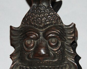 1900s era Dragon Face Bill or Paper Clip, or Letter Holder -- Free USA Shipping