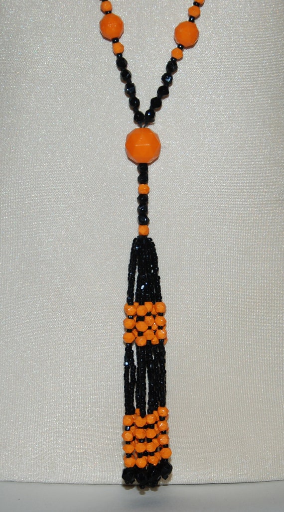 1920s Era Vintage Art Deco Flapper Sautoir Beaded… - image 2