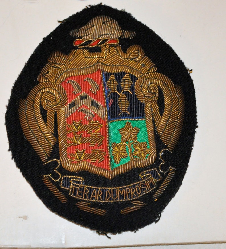Vintage Ridley College Blazer Crest and Buttons St. Catharines Ont. Free US Shipping image 3