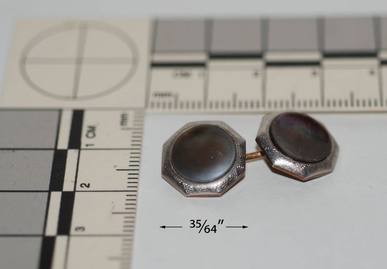 and Cufflinks Set Free USA Shipping! Vest Buttons 1940s-/'50s era Formal Tuxedo Dress Shirt Studs
