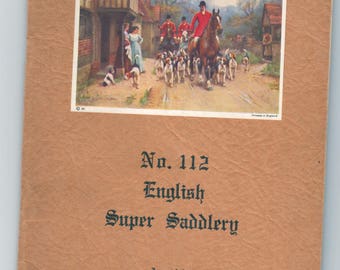 1930s Little Joe Wiesenfeld English Saddlery Equestrian Supplies Catalogue No. 112 Baltimore -- Free US Shipping!