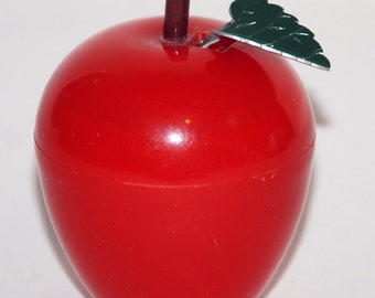 Vintage 1950s Era Apple Novelty Tape Measure -- Free USA Shipping!