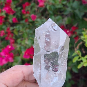 AAA Clarity Empathic, Self Healed, Rainbow Channeling Record Keeper, Key Master Crystal Healing Crystal Power Crystal Point Meditation Stone