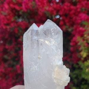 Large Empathic, Double Terminated, Rainbow, Abundance, Tantric Twin, Key Master Quartz Crystal, One of a kind crystal, Collectors Crystal