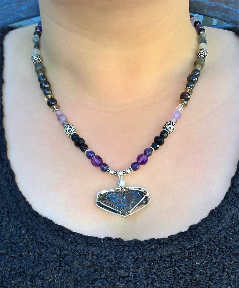 Intentional Gemstone Jewelry for Protection and Psychic Balance Psychic Protection Design