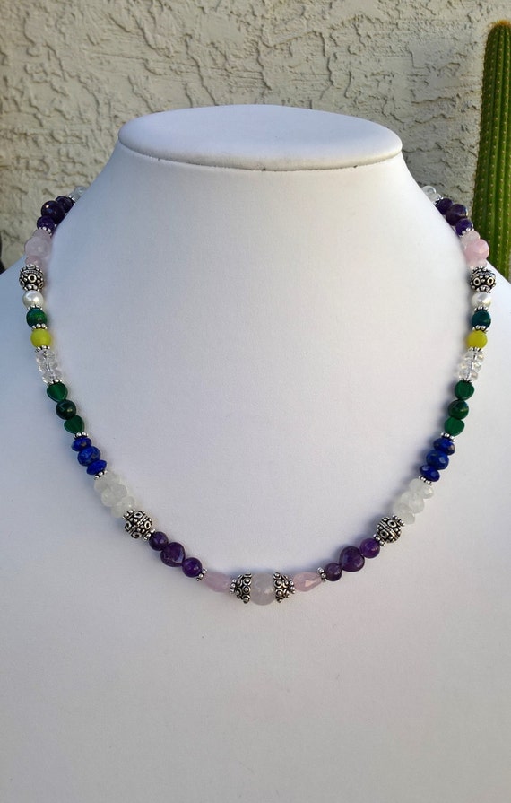 Intentional Gemstone Jewelry for Protection and Psychic Balance Psychic Protection Design