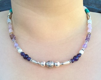 I Believe Necklace design -  Intentional Gemstone Jewelry for Enhancing and Strengthening Personal Faith