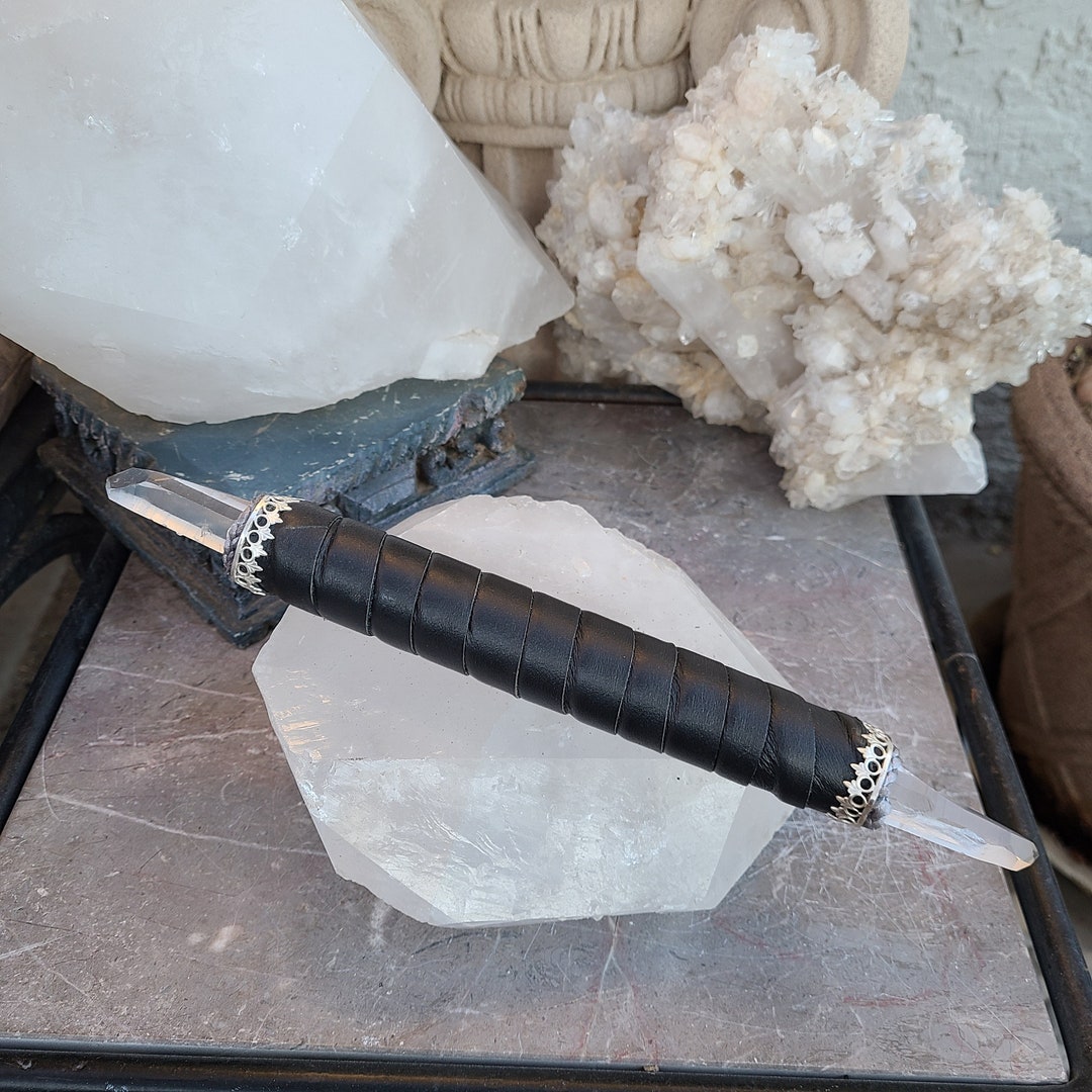 AAA Lemurian Tabular Crystal Master Crystal Wand Crystal Healing Wand