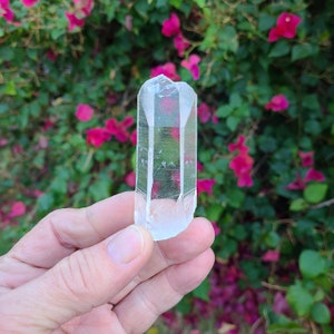 AAA Empathic, Self Healed, Rainbow, Channeling Key Crystal Point Master Quartz Crystal, Healing Crystal, AAA Clarity Meditation Crystal