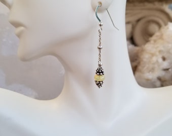 October Birthstone, Opal "Gem Drops" Earrings, Birthstone Earrings, Gemstone Earrings, Birthday Jewelry, Birthday Earrings, October Jewelry