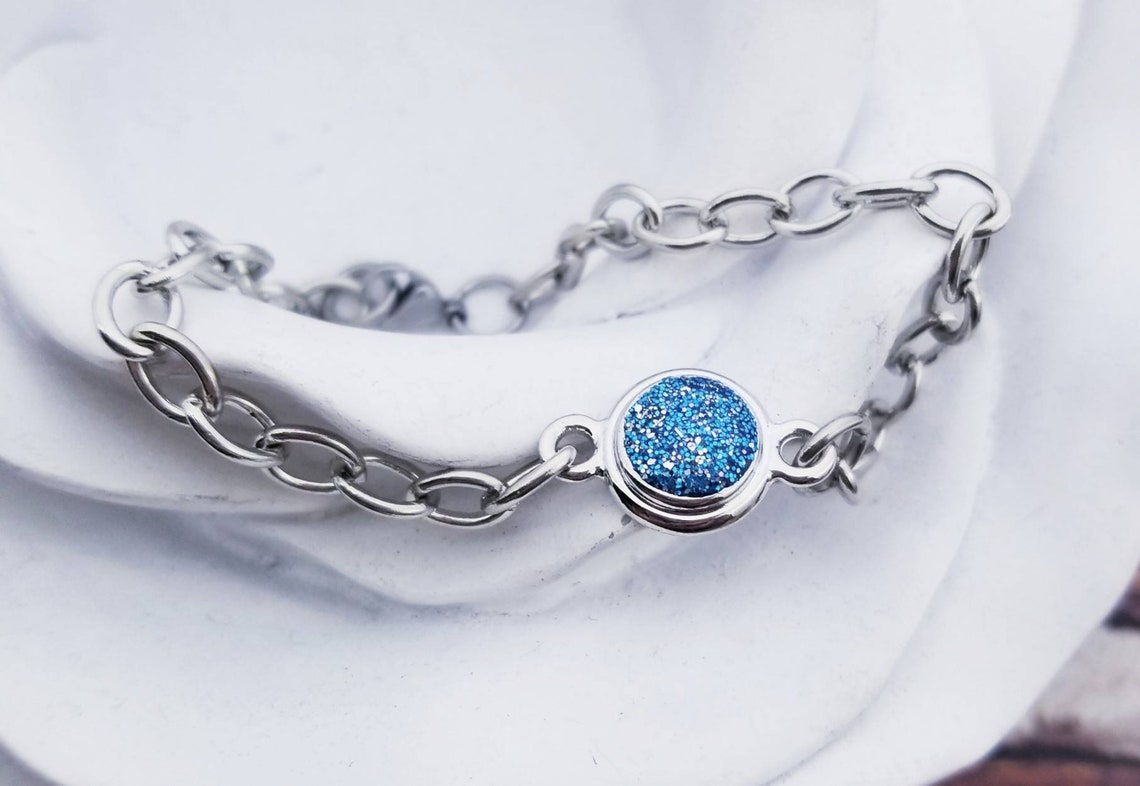 Cremation Bracelet Made with Pet Ashes Pet Pet Loss Bracelet Etsy