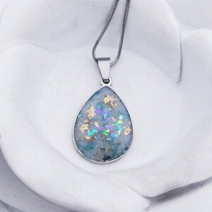 Cremation Necklace Pet Loss Gift Pet Ash Jewelry Pet Memorial Jewelry Pet Cremation Jewelry Memorial Necklace Ashes Teardrop Ash Necklace