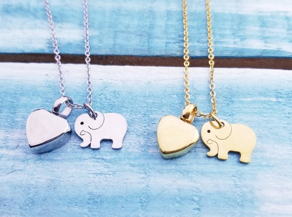 Elephant urn necklace hot sale