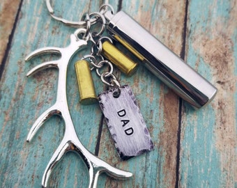 Dad Cremation Keychain