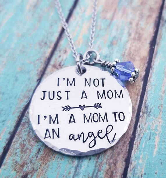 mother of an angel necklace