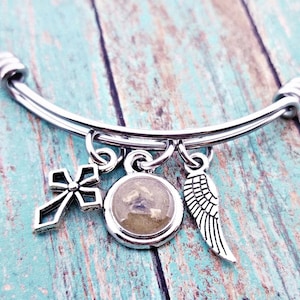 Pet Loss Bracelet Cremation Bracelet Pet Loss Gift  Cremation Dog Memorial Jewelry Urn Jewelry Cross Urn Bracelet Cremation Jewelry Memorial