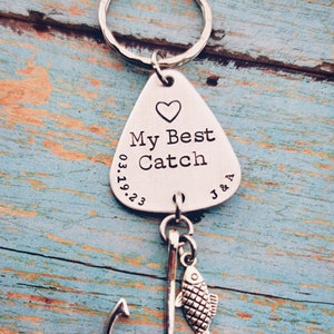 Personalized Fishing Lure Keychain