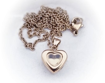 Tiny Heart Cremation Locket