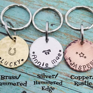 Horse ID Tag Horse Bridle Tag Equestrian Horse Tag Horse Tack High Point Award Gift Horse Charm Horse Halter Tag Saddle Tag Horse Keychain