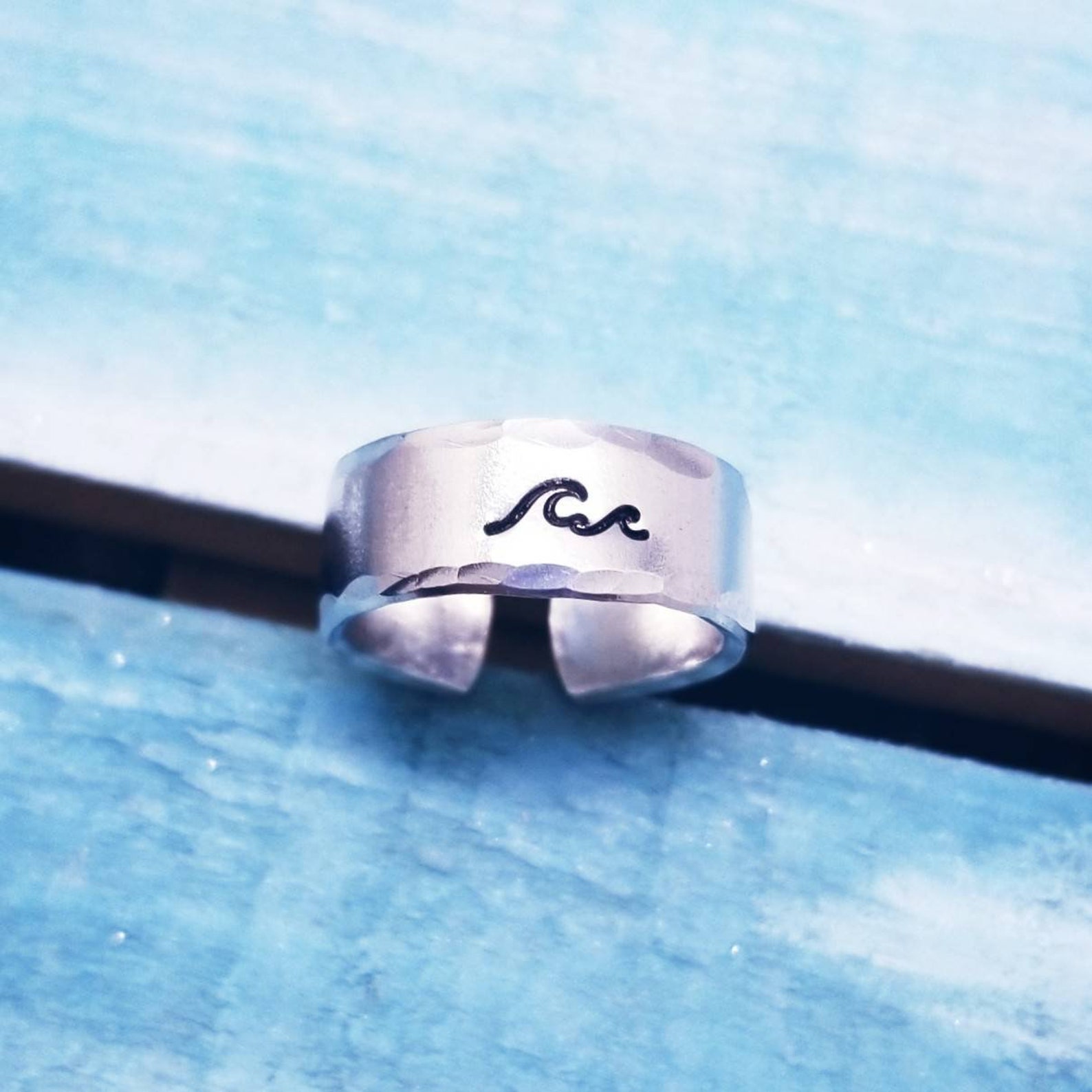 Wave Toe Ring Silver Toe Ring Wave Jewelry Toe Rings Etsy