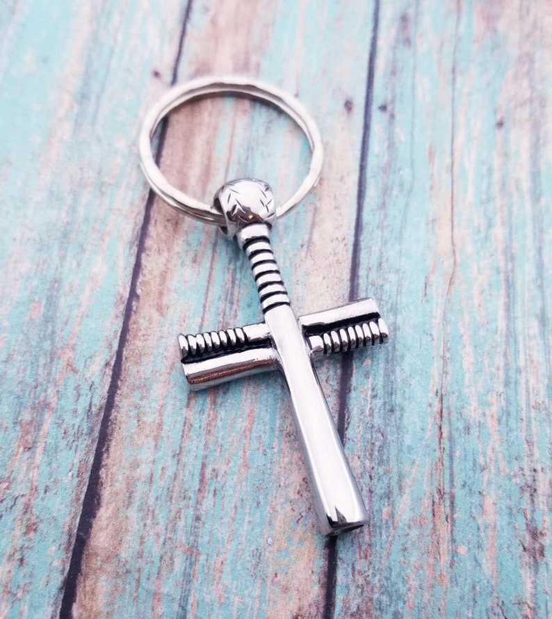 Baseball Cross Urn Keychain Baseball Memorial Gift Urn Etsy