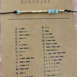 Morse Code Bracelet