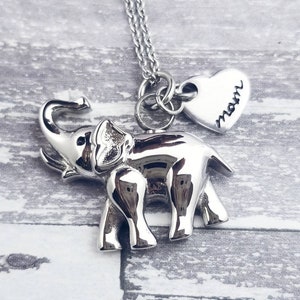 Elephant Urn Necklace - Cremation Jewelry Personalized Elephant Urn- Urn Jewelry - Memorial Necklace Child Loss Gift Custom Memorial Jewelry