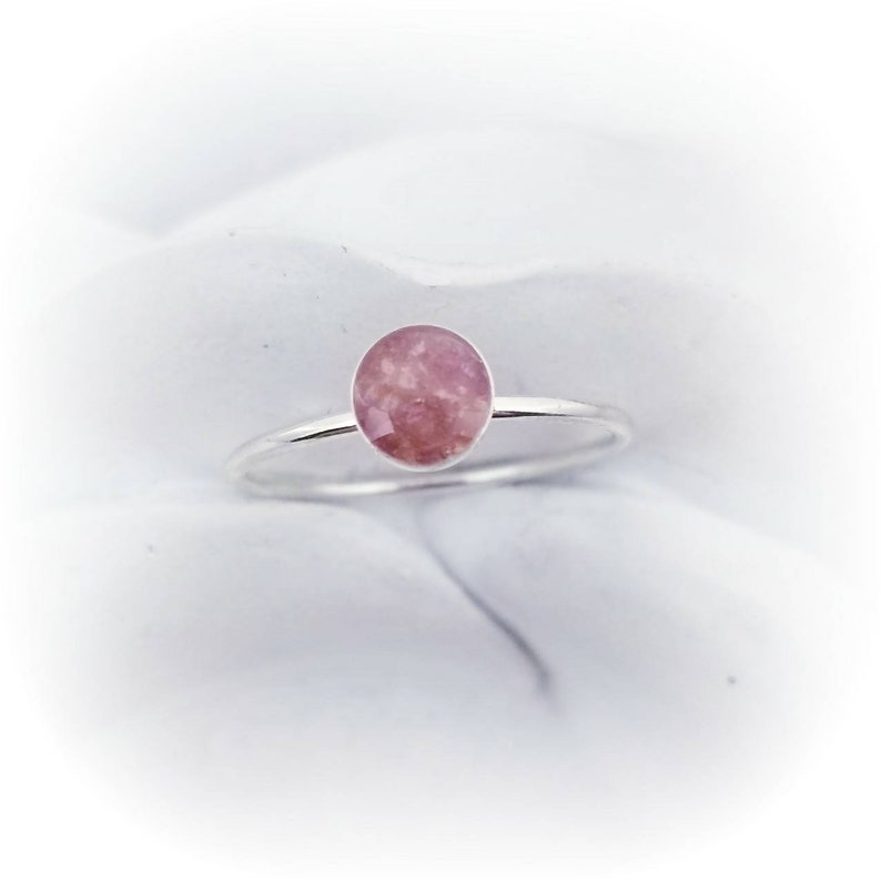 Funeral Flower Ring Flower Memorial Ring Wedding Flower Etsy