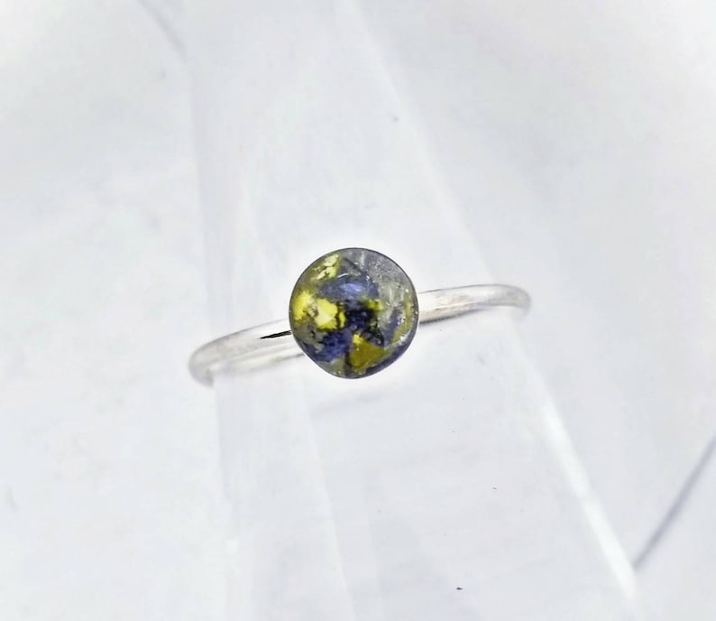 Funeral Flower Ring Flower Memorial Ring Wedding Flower Etsy