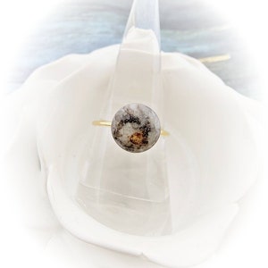 14k Gold Cremation Ring