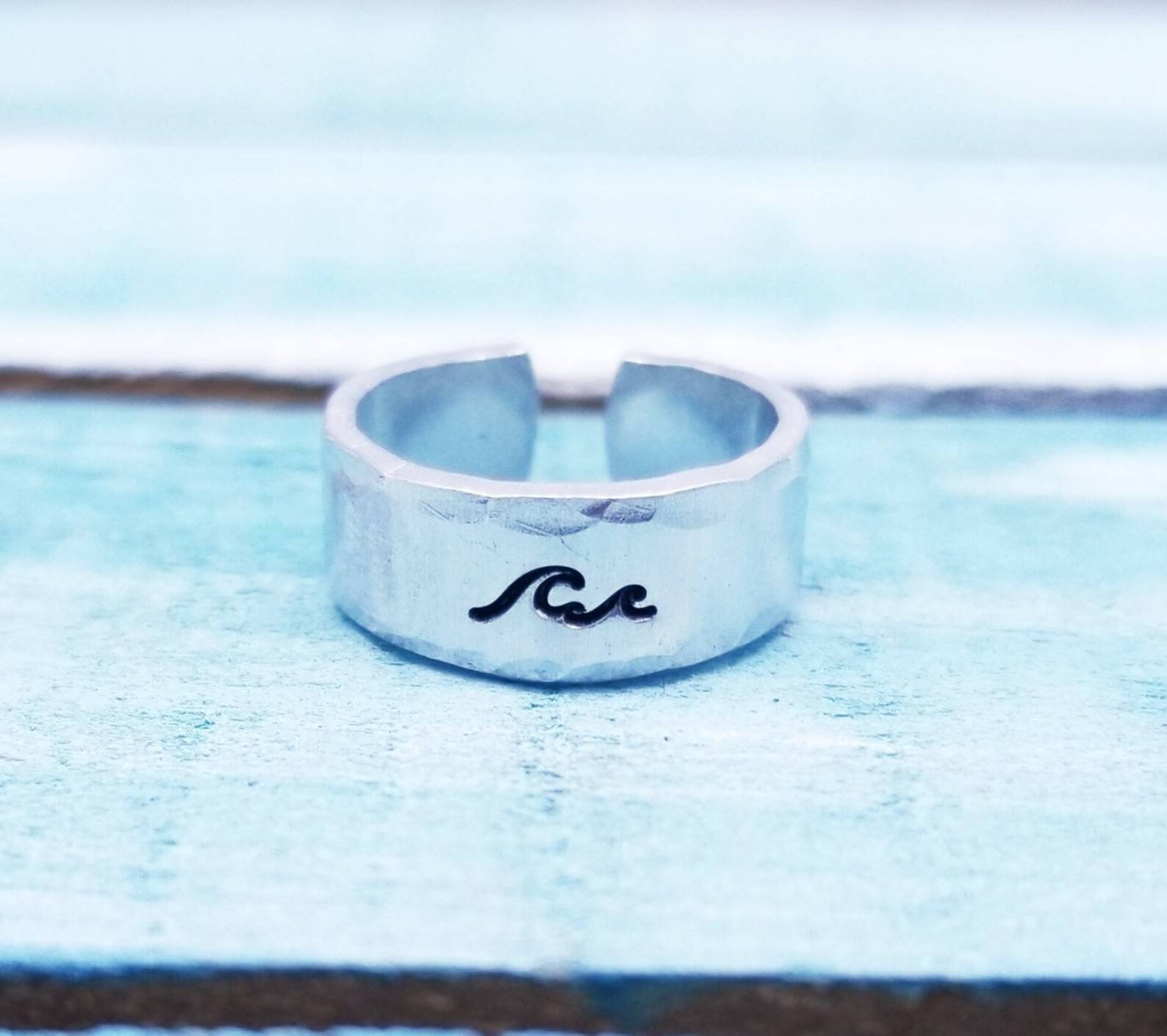 Wave Toe Ring Silver Toe Ring Wave Jewelry Toe Rings Etsy