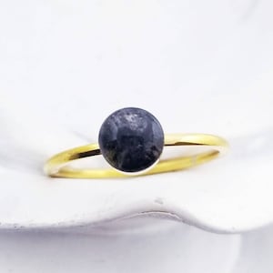 Cremation Ring Gold Plated Stacking Rings