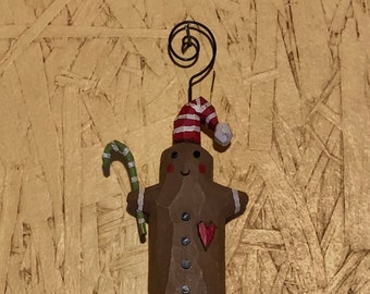 Can't Catch Me Gingerbread Man Ornament