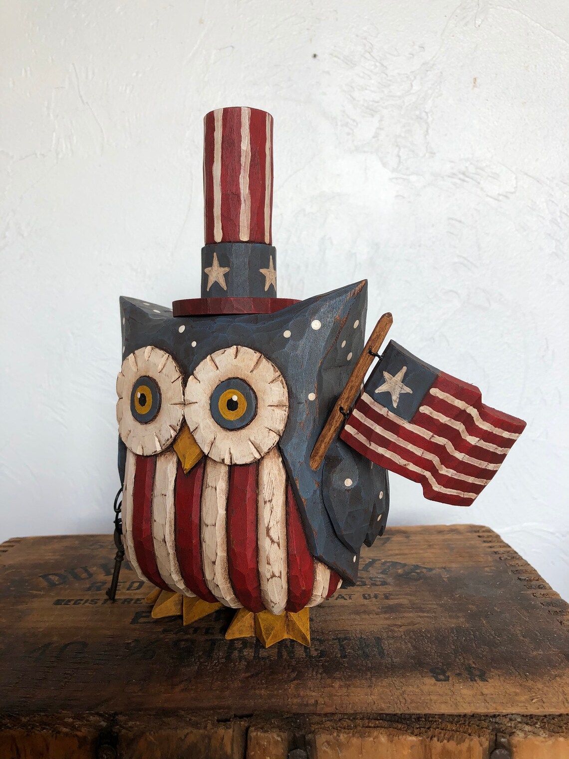 Stubby Chubby Freedom Owl Etsy
