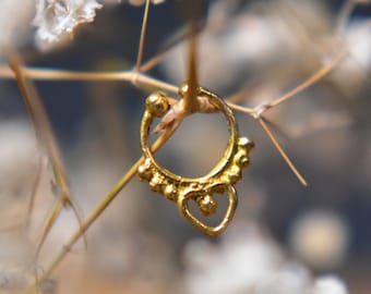 Nose ring septum, Indian nose hoop