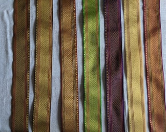 Brocade border, different colours, ribbon width: 60 mm