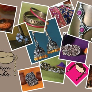 Traditional toe rings with rhinestones, tribal trinkets with gem stones, Indian craftsmanship, size adjustable image 4