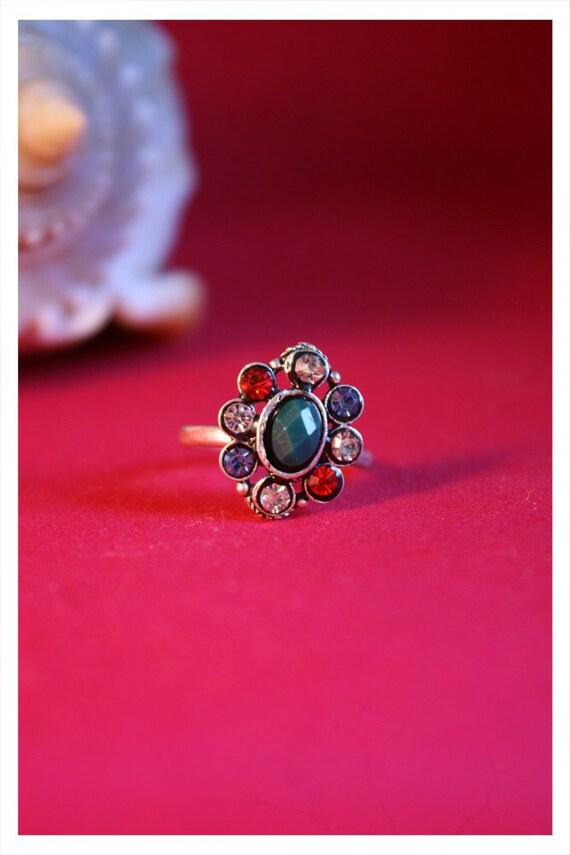 indian toe rings Gem