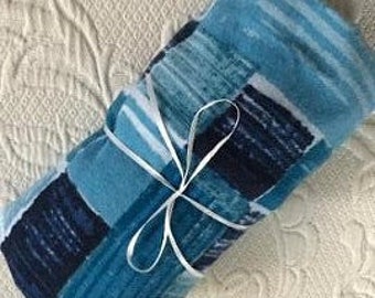 turquoise crib sheet