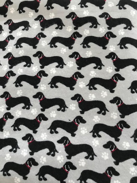 dachshund crib sheet