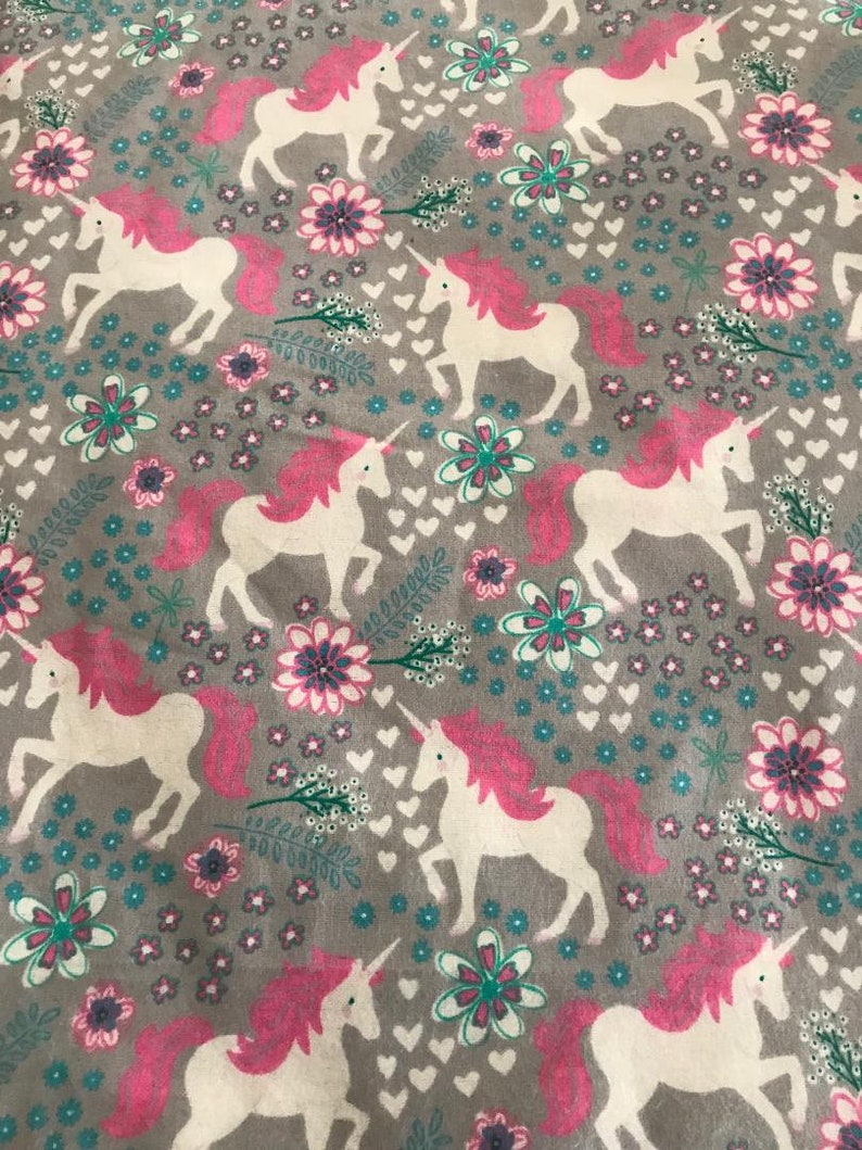 Unicorn Crib Sheet For Baby Girl For Toddler Flannel Crib Etsy